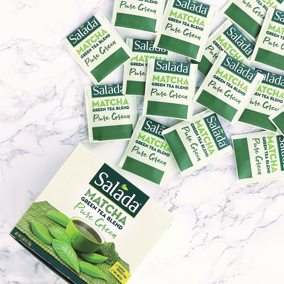 Pure Green Matcha Green Tea Blend (40 Ct) Salada