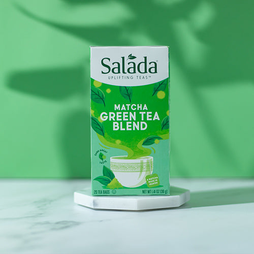 Salada Pure Green Matcha Tea Blend, 12 Single Serve Cups