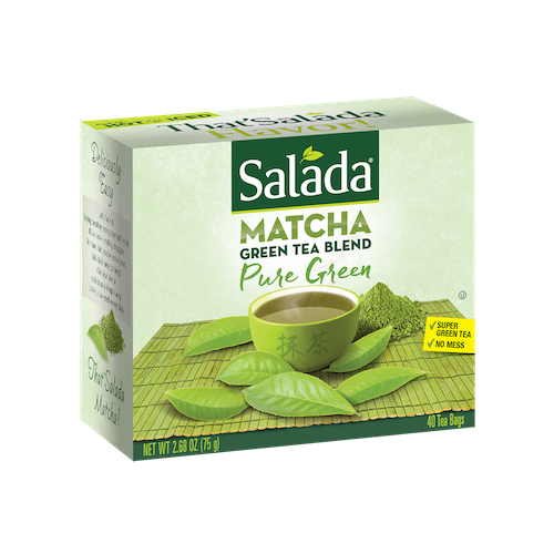 Pure Green Matcha Green Tea Blend (40 Ct) Salada