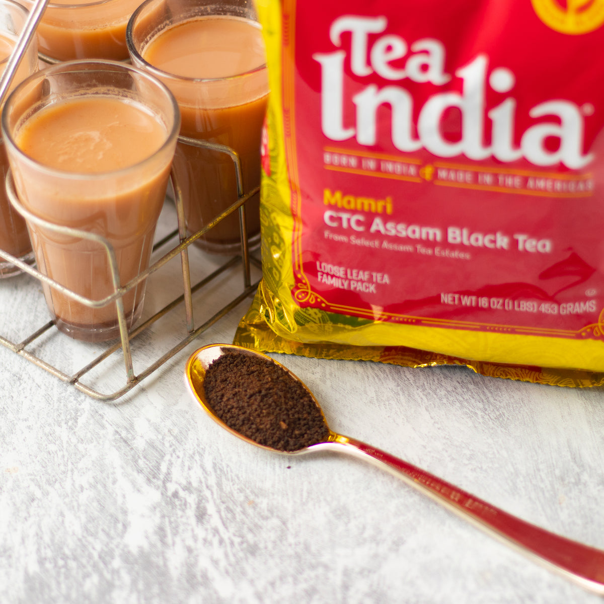 Tea India Traditional Loose Tea 1 LB/24 Pk